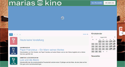 Desktop Screenshot of marias-kino.de